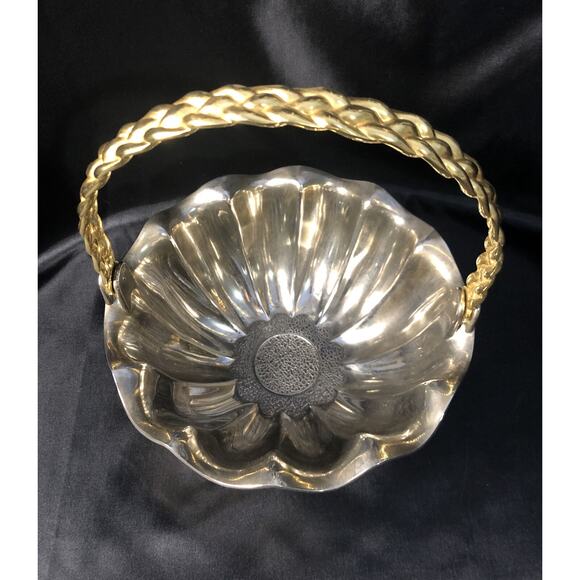 Wedding Bowl - Flower Girl Decorative Bowl Basket International Silver Company - Picture 4 of 10